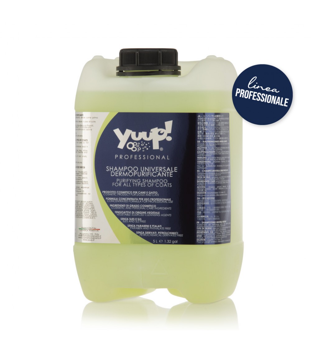 Yuup! Professional Purifying Shampoo for All Types of Coats 5 liters