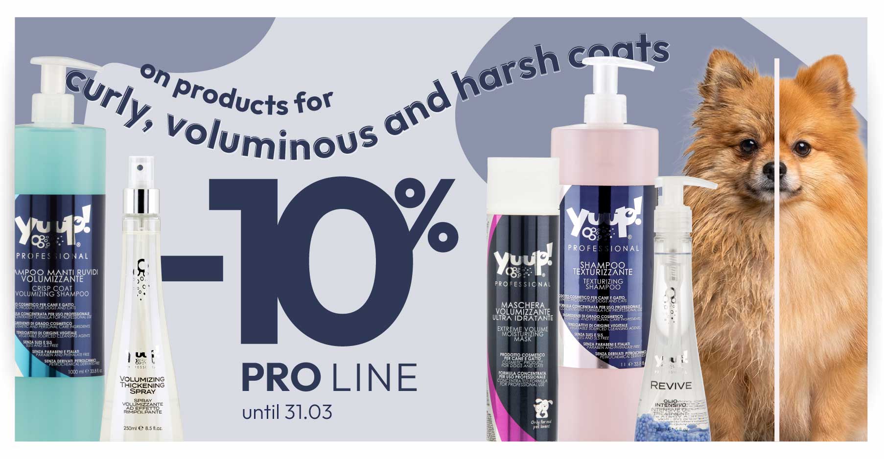 Promo riccio, volume e ruvidi 10% sui prodotti Professionali 