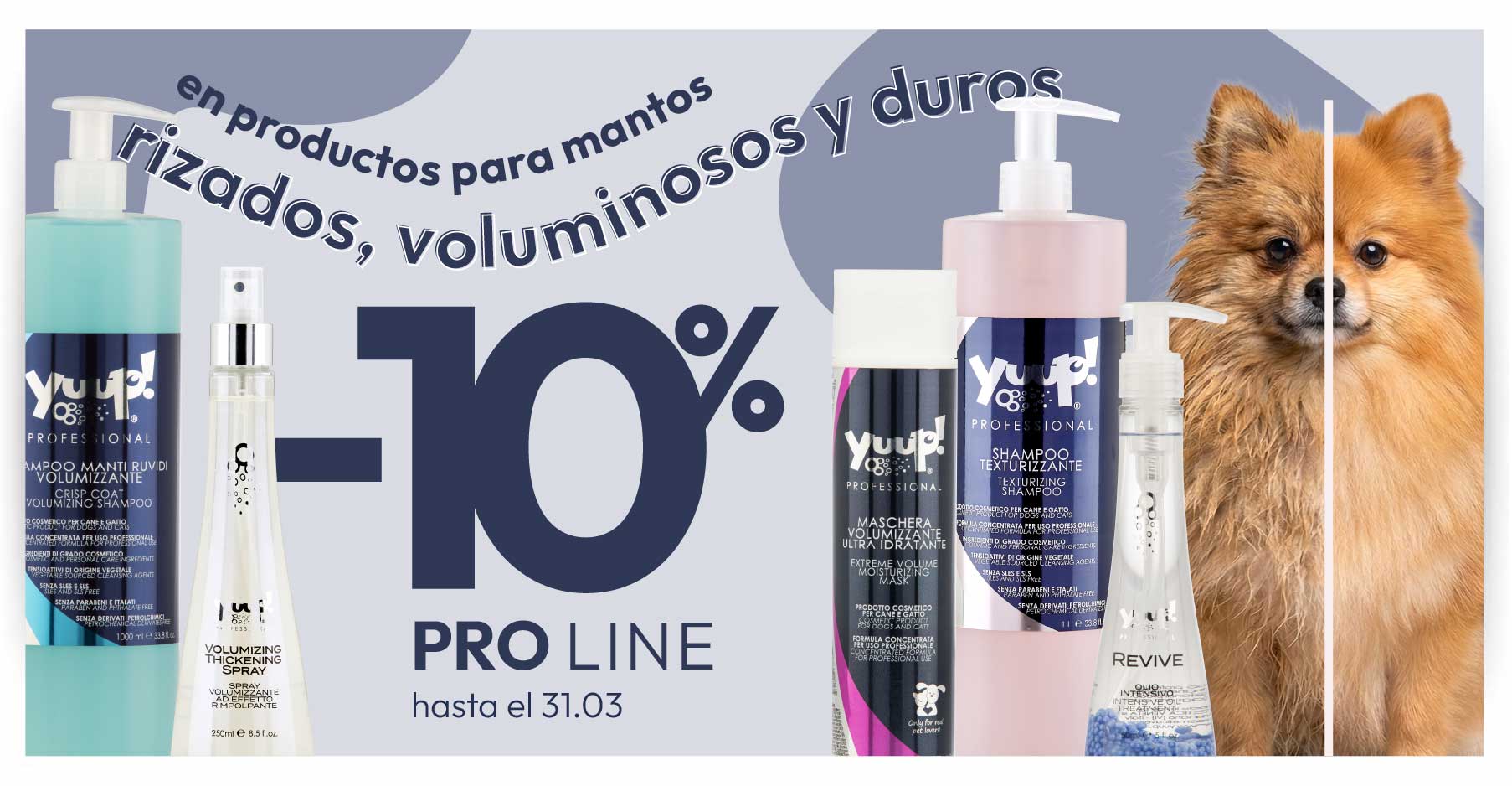 Promo riccio, volume e ruvidi 10% sui prodotti Professionali 